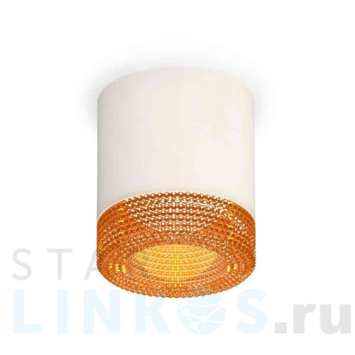 Купить с доставкой Комплект накладного светильника Ambrella light Techno Spot XS7401024 SWH/CF белый песок/кофе (C7401, N7195) в Туле
