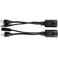 Купить Пассивный комплект (инжектор + сплиттер) OSNOVO PPK-11 для передачи PoE по кабелю Cat 5e в Туле