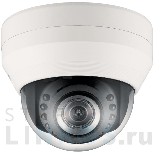 Купить с доставкой Купольная IP-камера видеонаблюдения Wisenet SND-7084RP с ИК-подсветкой и Motor-zoom в Туле