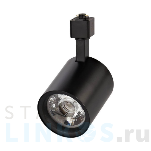 Купить с доставкой Трековый светодиодный светильник Volpe ULB-Q275 25W/4000К BLACK UL-00005930 в Туле