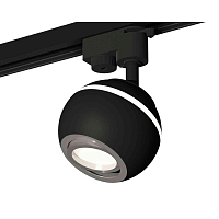 Купить Комплект трекового светильника Ambrella light Track System XT1102022 SBK/PSL черный песок/серебро полированное (A2521, C1102, N7003) в Туле