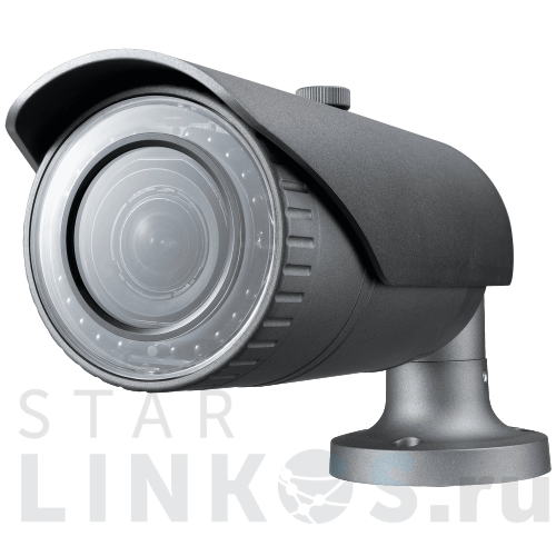 Купить с доставкой 3 Мп IP-камера видеонаблюдения Wisenet SNO-7084RP с ИК-подсветкой и motor-zoom в Туле