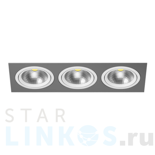 Купить с доставкой Встраиваемый светильник Lightstar Intero 111 (217839+217906+217906+217906) i839060606 в Туле