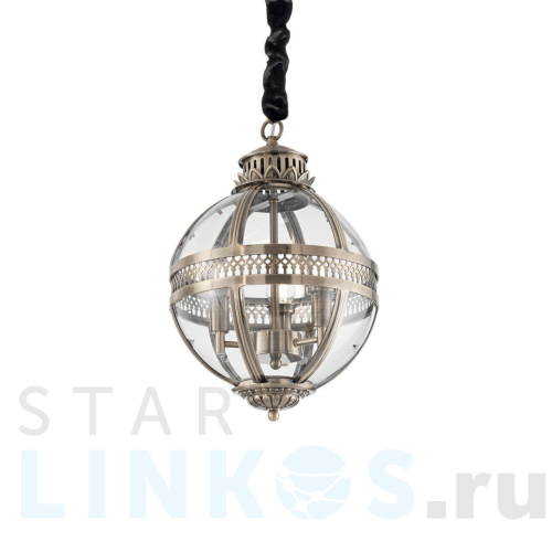 Купить с доставкой Подвесной светильник Ideal Lux World SP3 Brunito 156316 в Туле