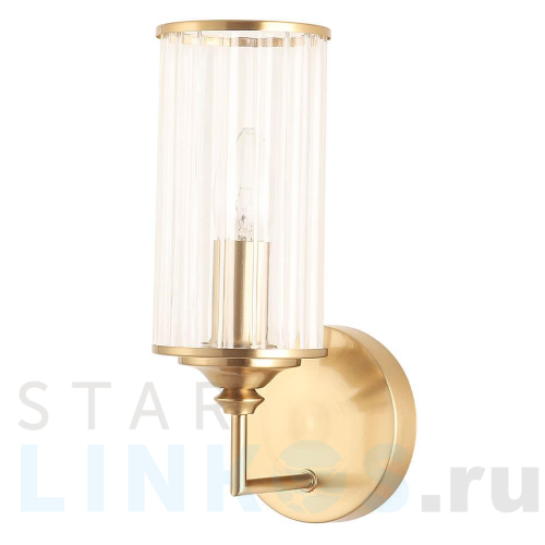 Купить с доставкой Бра Crystal Lux Gloria AP1 Brass в Туле