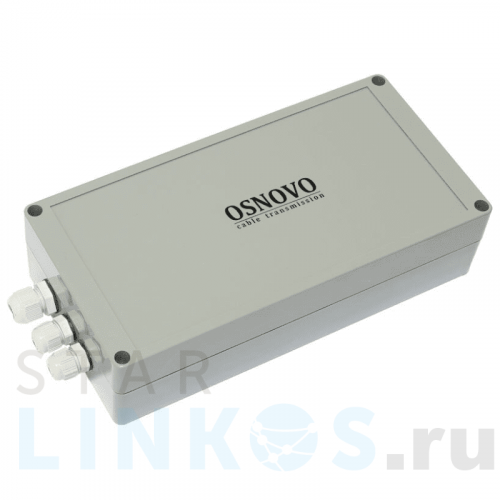 Купить с доставкой Уличный Gigabit Ethernet PoE-инжектор Osnovo Midspan-1/30WG в Туле