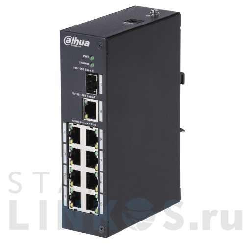 Купить с доставкой Уличный неуправляемый Fast Ethernet коммутатор Dahua DH-PFS3110-8T в Туле
