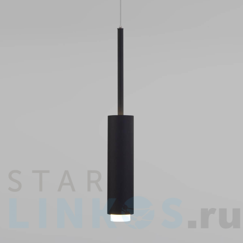 Купить с доставкой Подвесной светодиодный светильник Eurosvet Dante 50203/1 черный в Туле