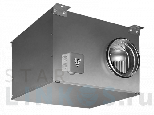 Купить с доставкой Вентилятор канальный круглый в звукоизолированном корпусе Shuft ICFE 400 VIM в Туле