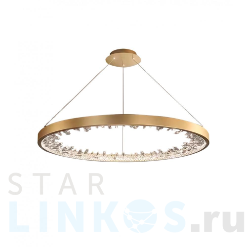 Купить с доставкой Подвесная светодиодная люстра Kink Light Рами 07668-80,36 в Туле