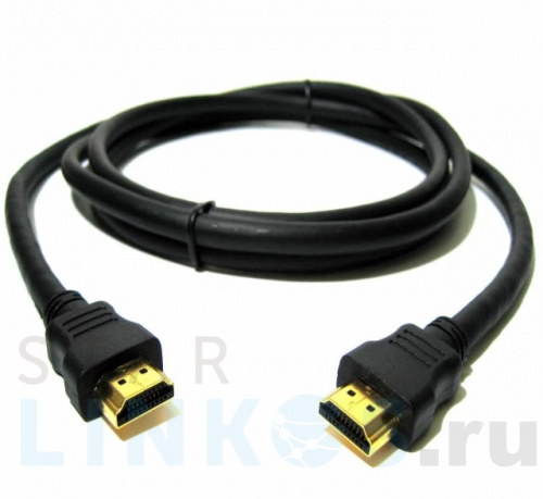 Купить с доставкой Шнур HDMI-HDMI gold, 1.5 м (30 AWG) без фильтров в Туле