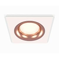 Купить Комплект встраиваемого светильника Ambrella light Techno Spot XC7631006 SWH/PPG белый песок/золото розовое полированное (C7631, N7015) в Туле