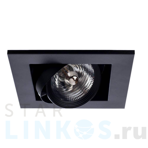 Купить с доставкой Встраиваемый светильник Arte Lamp Technika A5930PL-1BK в Туле