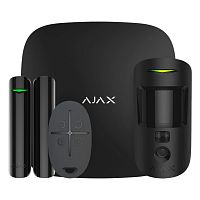 Купить Стартовый комплект охранной сигнализации Ajax StarterKit Cam Plus (черный) в Туле
