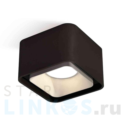 Купить с доставкой Комплект накладного светильника Ambrella light Techno Spot XS7833003 SBK/SSL черный песок/серебро песок (C7833, N7703) в Туле