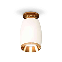 Купить Комплект накладного светильника Ambrella light Techno Spot XS1122044 SWH/PYG белый песок/золото желтое полированное (N6905, C1122, N7034) в Туле
