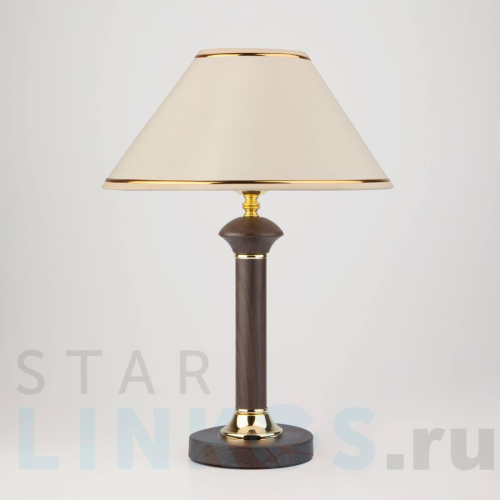 Купить с доставкой Настольная лампа Eurosvet 60019/1 венге в Туле