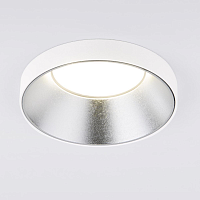 Купить Встраиваемый светильник Elektrostandard 112 MR16 серебро/белый a053340 в Туле