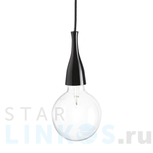 Купить с доставкой Подвесной светильник Ideal Lux Minimal SP1 Nero 009407 в Туле