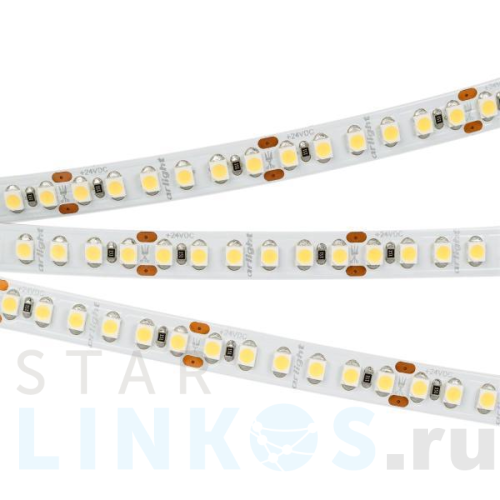 Купить с доставкой Светодиодная лента Arlight 14,4W/m 180LED/m 3528SMD дневной белый 5M 017418(2) в Туле