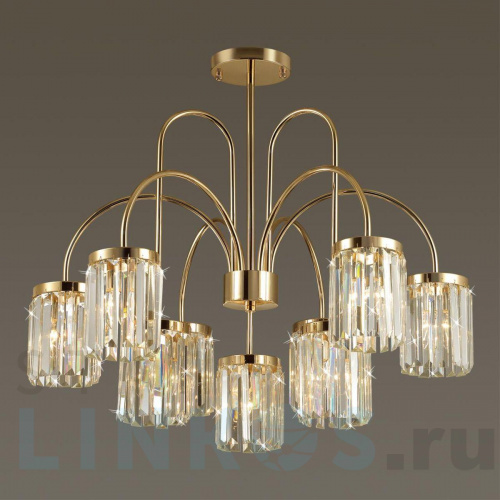 Купить с доставкой Подвесная люстра Odeon Light Classic Vassa 4987/9C в Туле фото 3