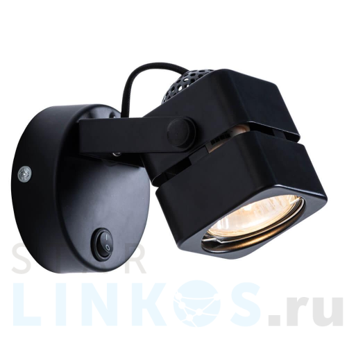 Купить с доставкой Настенный светильник Arte Lamp A1315AP-1BK в Туле