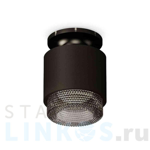 Купить с доставкой Комплект накладного светильника Ambrella light Techno Spot XS7511062 SBK/PBK/BK черный песок/черный полированный/тонированный (N7926, C7511, N7192) в Туле