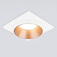 Купить Встраиваемый светильник Elektrostandard 116 MR16 золото/белый a053346 в Туле