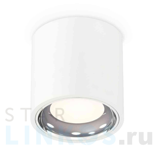 Купить с доставкой Комплект накладного светильника Ambrella light Techno Spot XS7531011 SWH/PSL белый песок/серебро полированное (C7531, N7022) в Туле