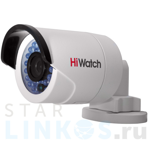 Купить с доставкой Бюджетная миниатюрная IP камера-цилиндр 1.3Мп HiWatch DS-I120 с ИК-подсветкой в Туле