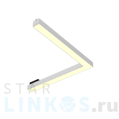 Купить с доставкой Трековый светодиодный светильник 6063 TrackLine Fold Angle (ral9003/400mm/400mm/LT70 — 3K/24W/120deg) 0625208 в Туле