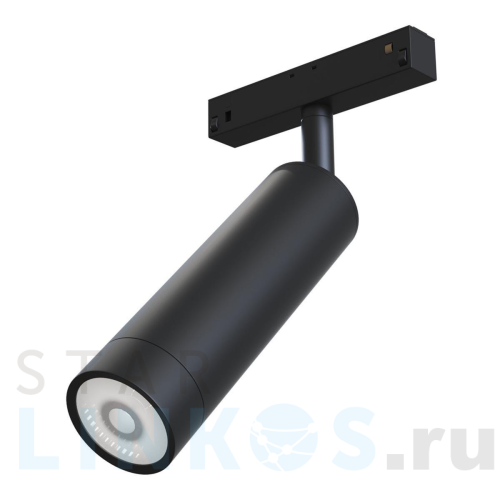 Купить с доставкой Трековый светодиодный светильник для магнитного шинопровода Maytoni Track Lamps TR019-2-7W3K-B в Туле
