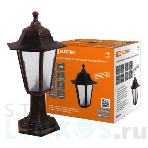 Купить с доставкой Уличный светильник TDM Electric НТУ 06-60-001 SQ0330-0782 в Туле