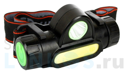 Купить с доставкой Налобный светодиодный фонарь Ultraflash Headlite аккумуляторный 82х47 150 лм E1340 14268 в Туле