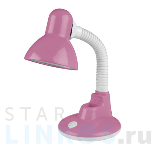 Купить с доставкой Настольная лампа Uniel Школьная серия TLI-227 Pink E27 UL-00001809 в Туле