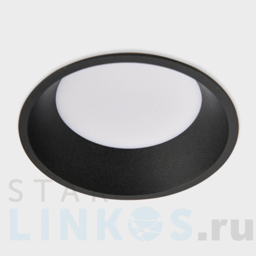 Купить с доставкой Встраиваемый светодиодный светильник Italline IT06-6012 black 3000K в Туле