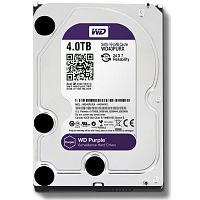 Купить 4 Тбайт жесткий диск WD40PURZ серии WD Purple для систем видеонаблюдения в Туле