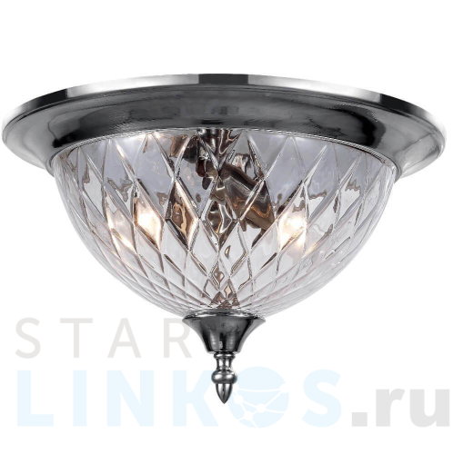Купить с доставкой Потолочный светильник Crystal Lux Nuovo PL3 Chrome в Туле