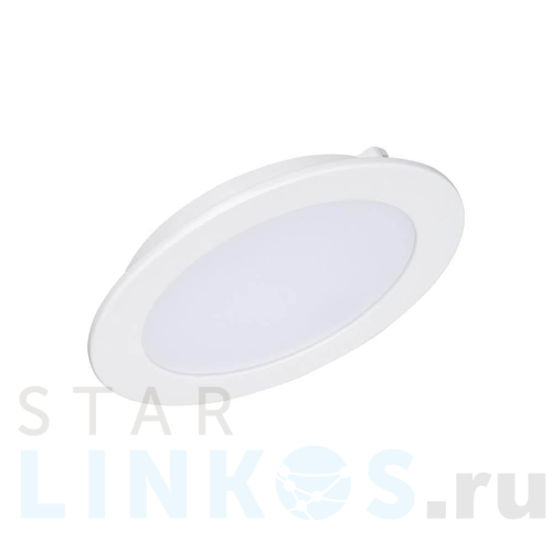 Купить с доставкой Встраиваемый светодиодный светильник Arlight DL-BL125-9W Warm White 021435 в Туле