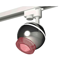 Купить Комплект трекового светильника Ambrella light Track System XT1104003 PSL/PI серебро полированное/розовый (A2520, C1104, N7193) в Туле