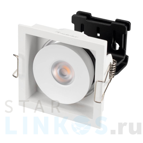 Купить с доставкой Встраиваемый светодиодный светильник Arlight CL-Simple-S80x80-9W Warm3000 026874 в Туле