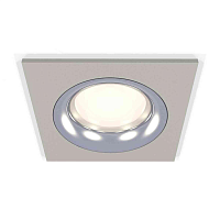 Купить Комплект встраиваемого светильника Ambrella light Techno Spot XC7633003 SGR/PSL серый песок/серебро полированное (C7633, N7012) в Туле