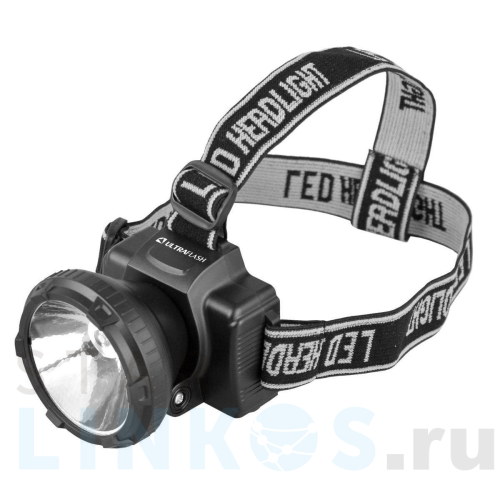 Купить с доставкой Налобный светодиодный фонарь Ultraflash Headlite аккумуляторный 90х75 33 лм LED5364 11258 в Туле