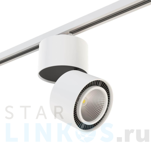 Купить с доставкой Трековый светодиодный светильник Lightstar Forte Muro (592060+213816) A1T213816 в Туле