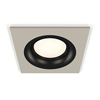 Купить Комплект встраиваемого светильника Ambrella light Techno Spot XC7633002 SGR/PBK серый песок/черный полированный (C7633, N7011) в Туле