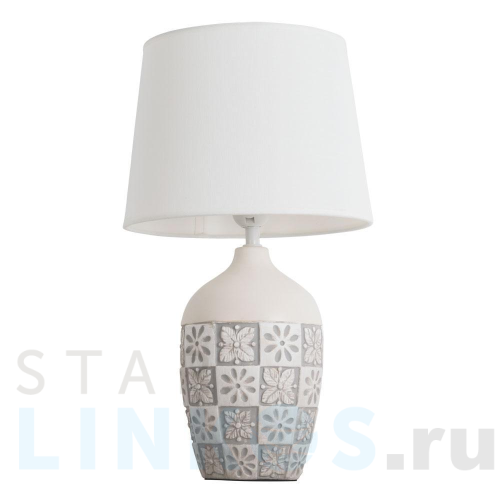Купить с доставкой Настольная лампа Arte Lamp Twilly A4237LT-1GY в Туле