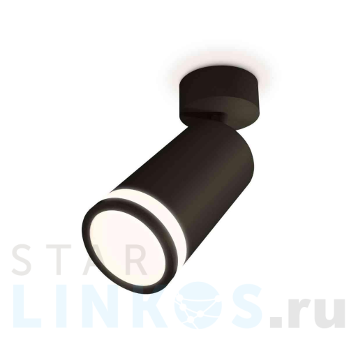 Купить с доставкой Комплект накладного светильника Ambrella light Techno Spot XM6323013 SBK/FR черный песок/белый матовый (A2210, C6323, N6221) в Туле