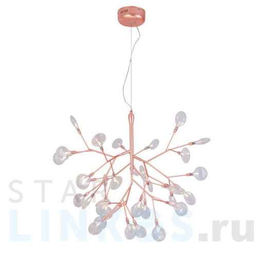 Купить с доставкой Подвесной светильник Crystal Lux Evita SP36 Copper/Transparent в Туле