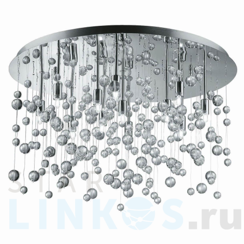 Купить с доставкой Потолочный светильник Ideal Lux Neve PL12 Cromo 022239 в Туле