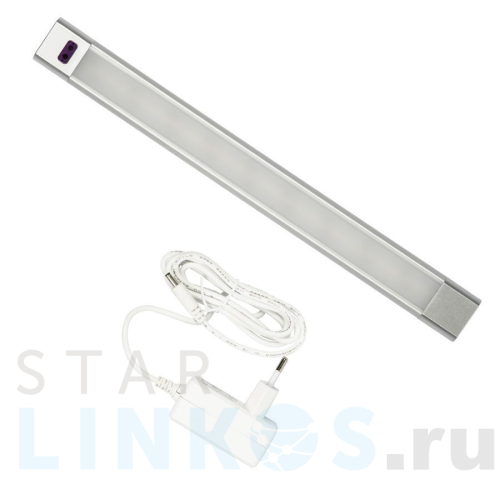 Купить с доставкой Мебельный светодиодный светильник Uniel ULI-F47-5W/4500K/Dim Sensor IP20 Silver UL-00008284 в Туле